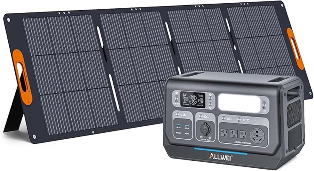 powerful solar generator system