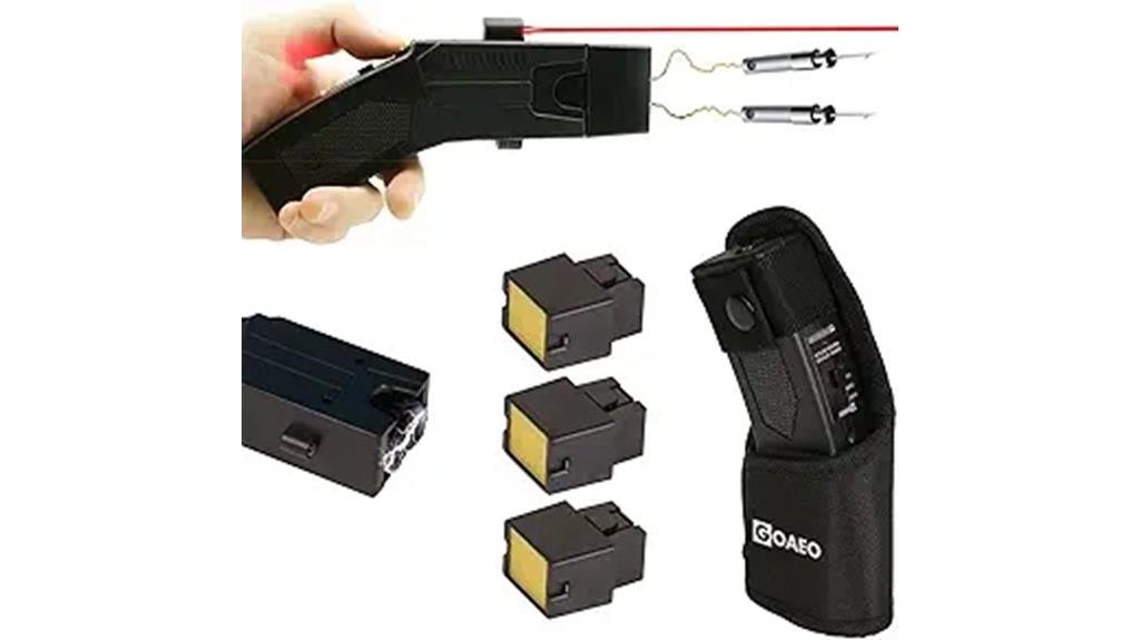 powerful stun gun flashlight