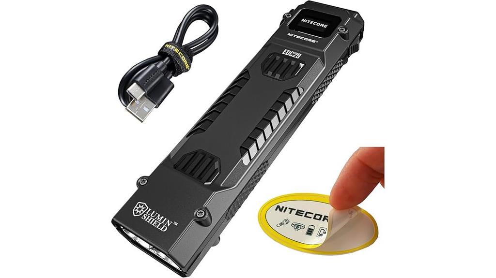 powerful tactical flashlight design