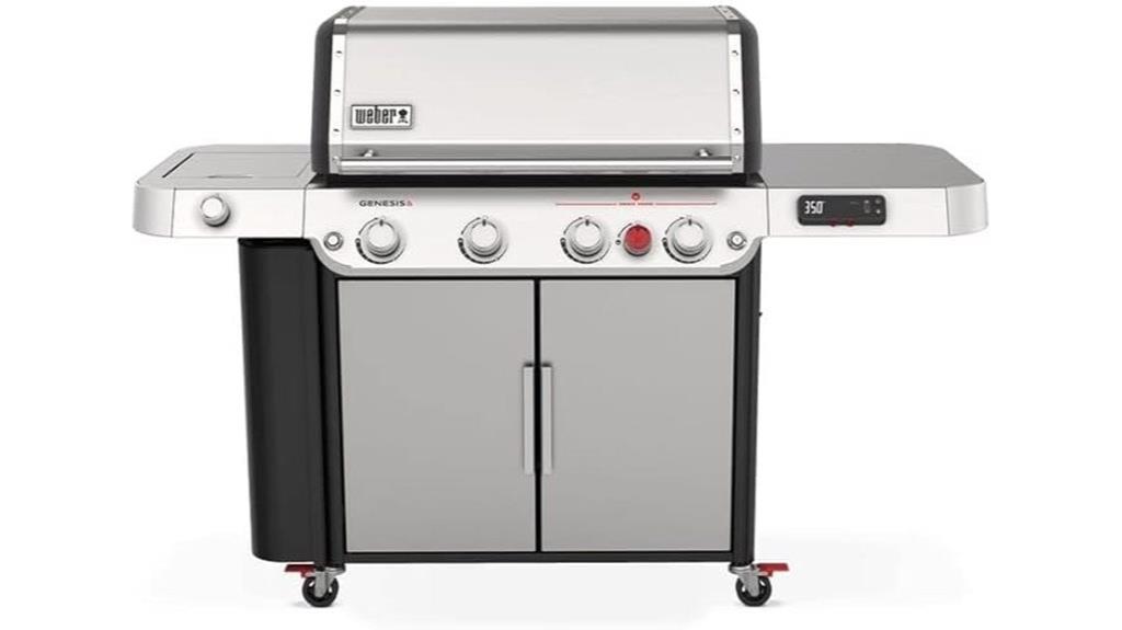 premium smart gas grill