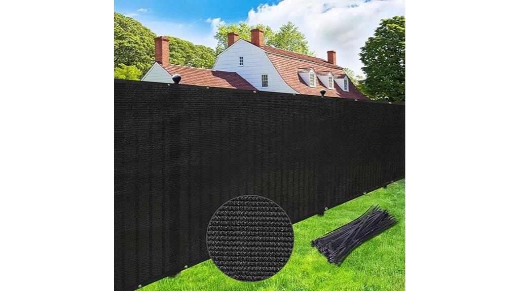 privacy fence shade cover