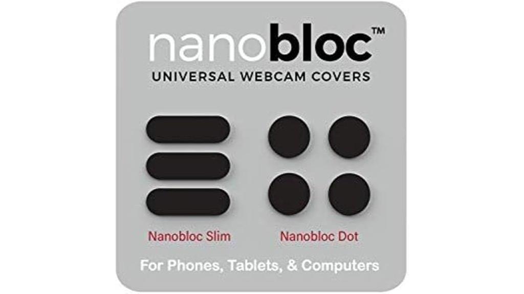 privacy webcam cover set
