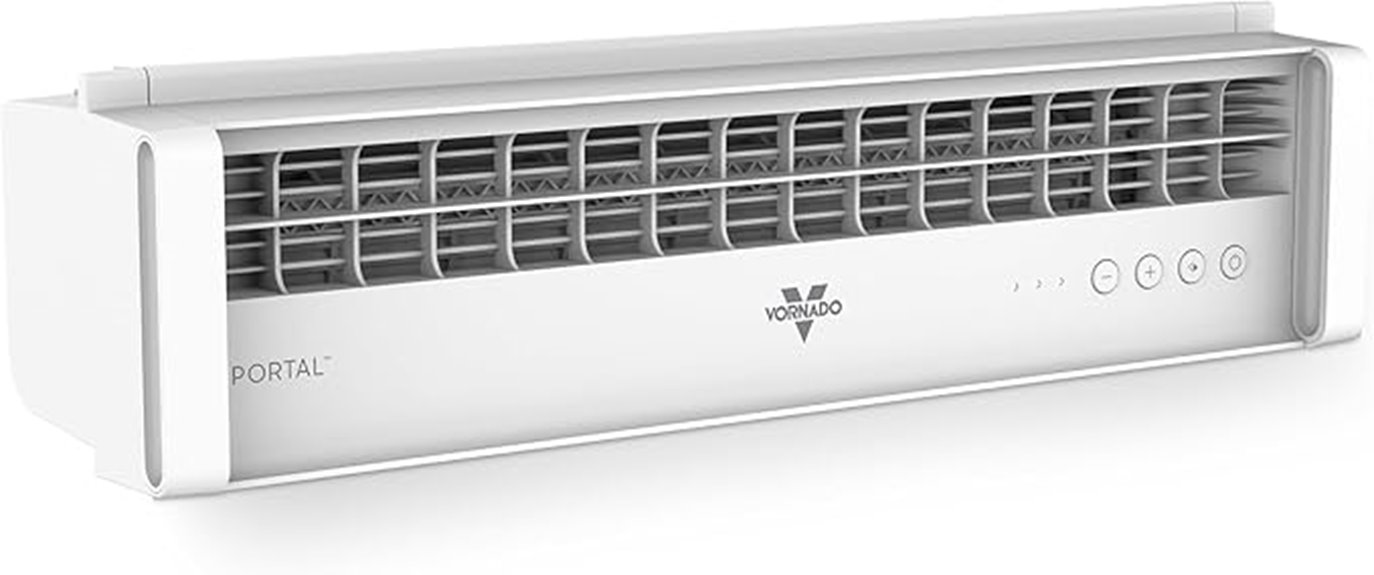 reversible exhaust window fan