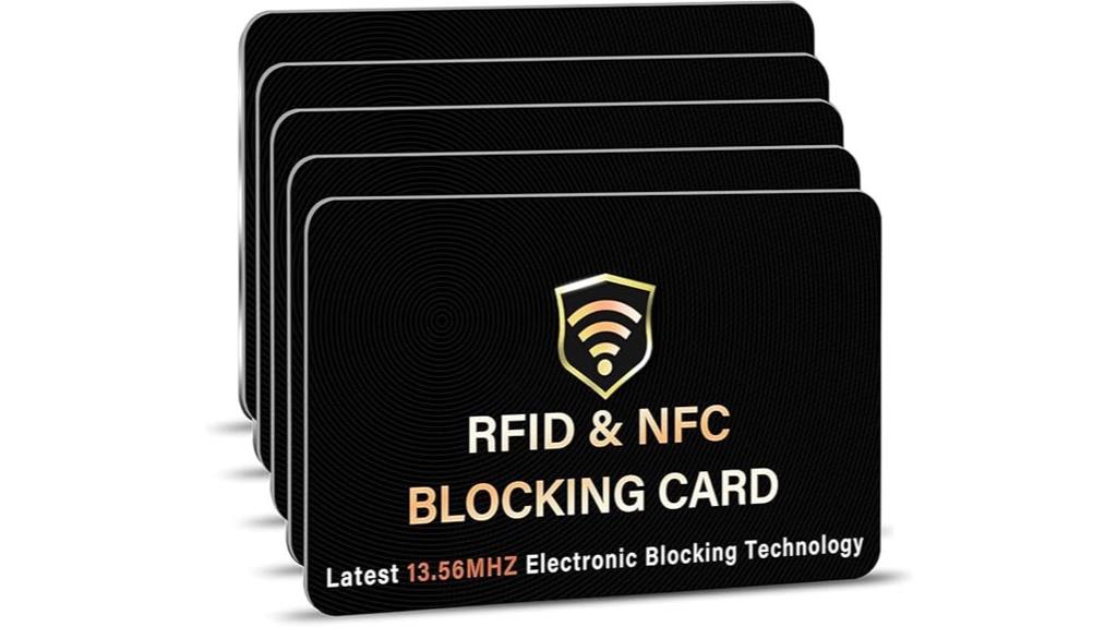 rfid blocking protection cards
