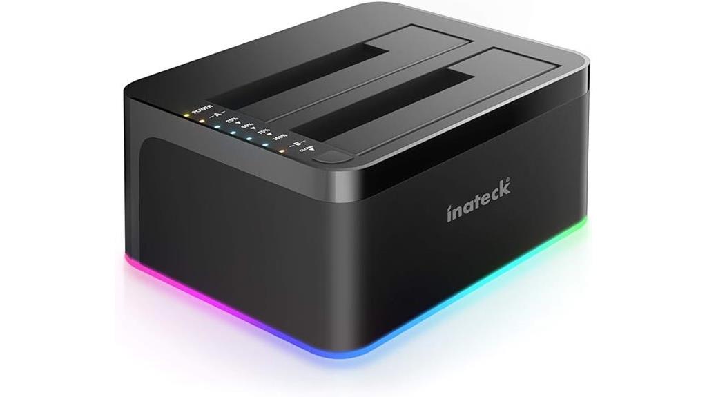 rgb sata usb docking station