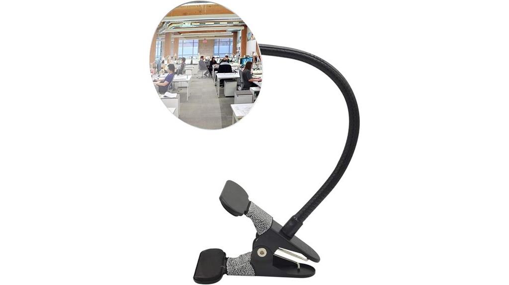 round clip on security mirror