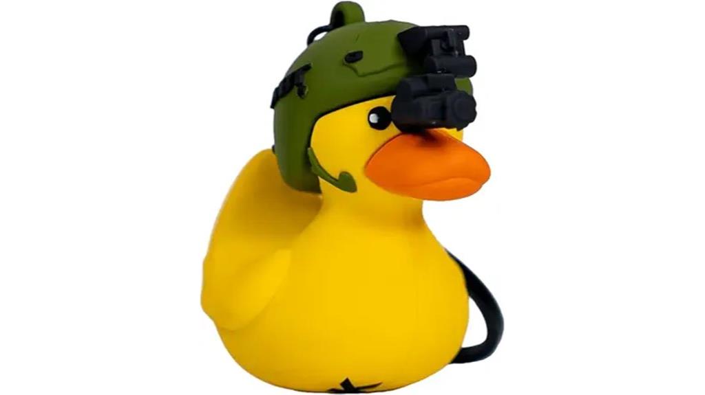 rubber duck keychain novelty