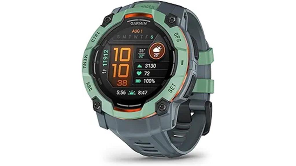 rugged outdoor gps smartwatch
