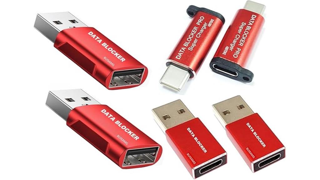 safe usb charging set
