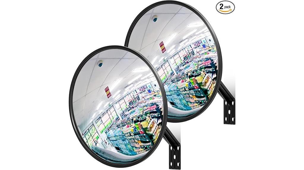 safety traffic corner mirror