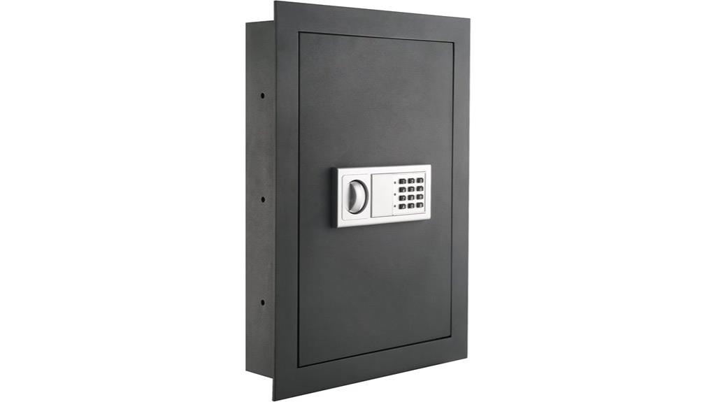 secure electronic wall safe