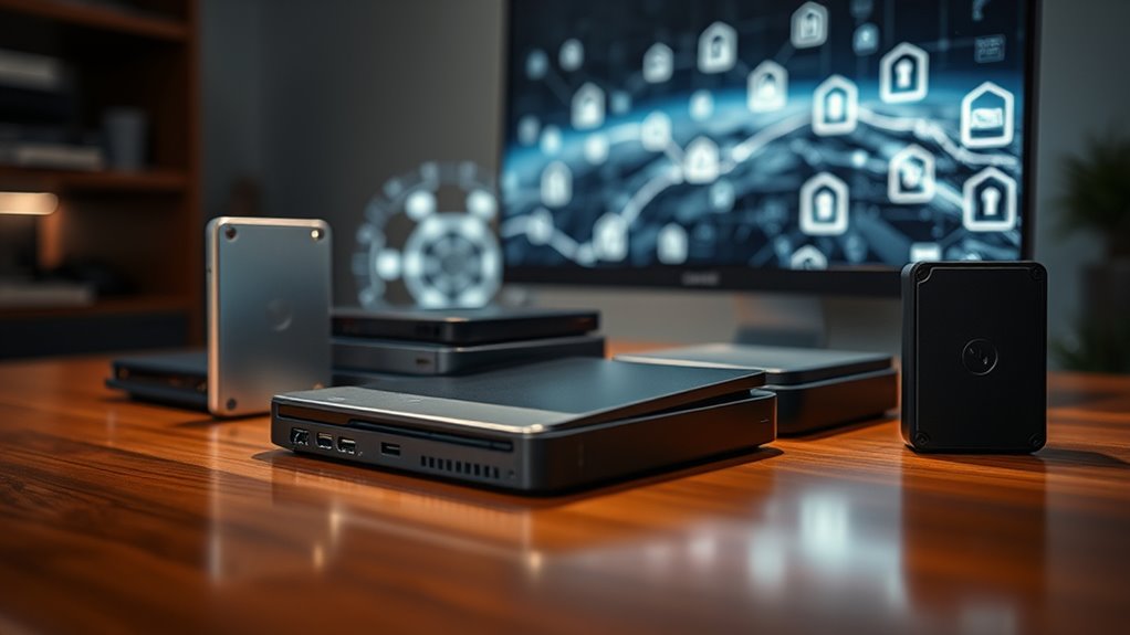 secure external hard drives