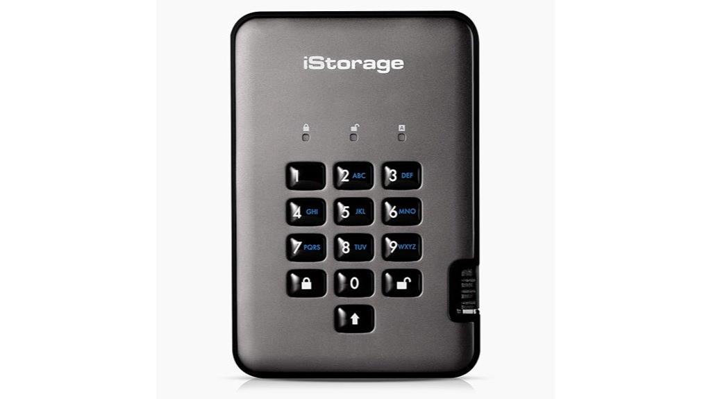 secure portable hard drive