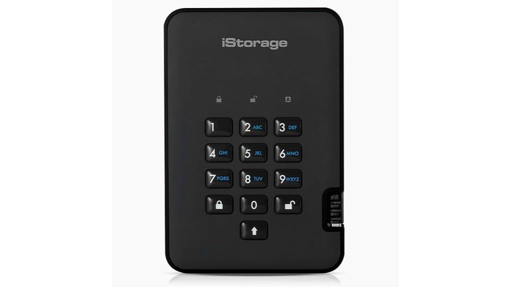 secure portable hard drive