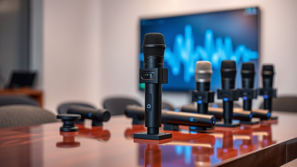 selecting optimal laser microphones