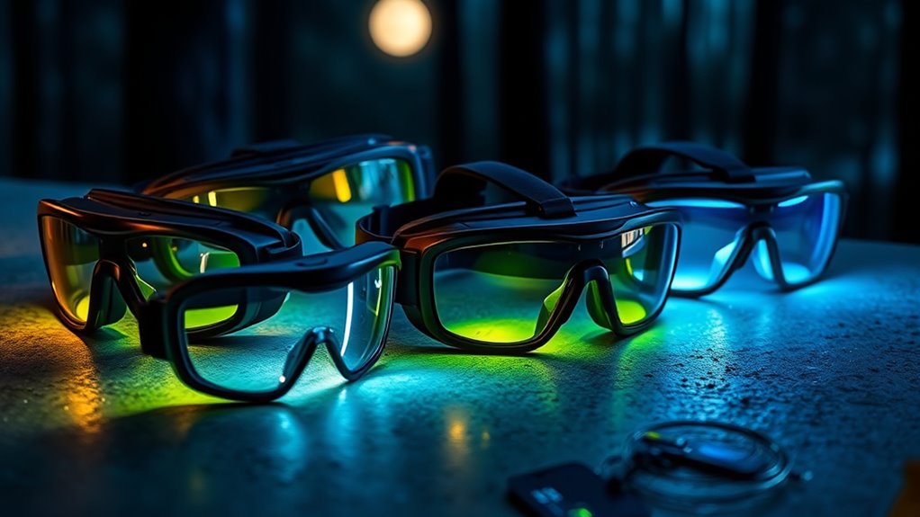 selecting optimal night vision