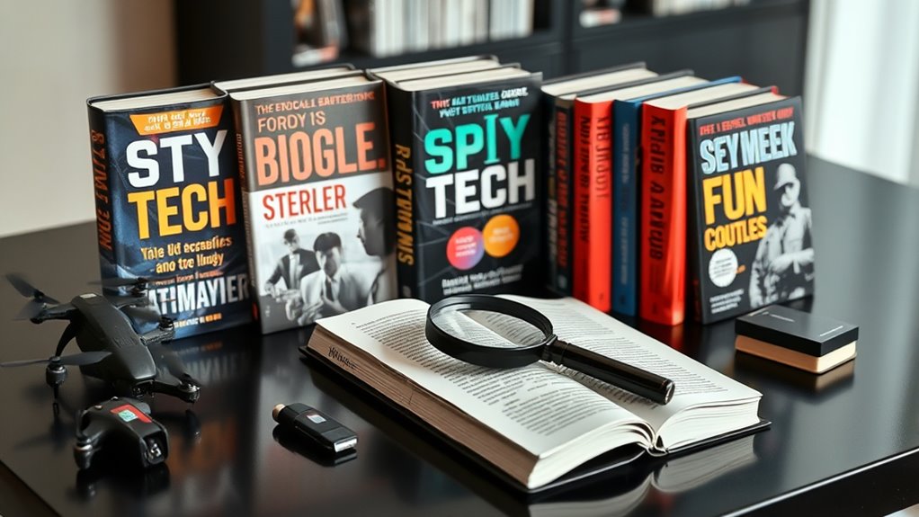 selecting suitable spy literature