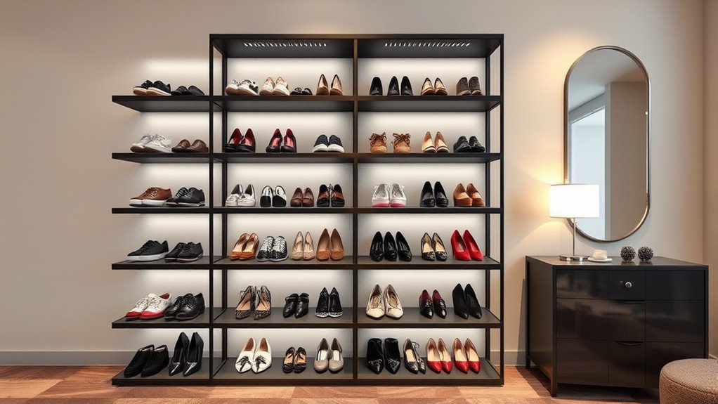 selecting the right shoe rack