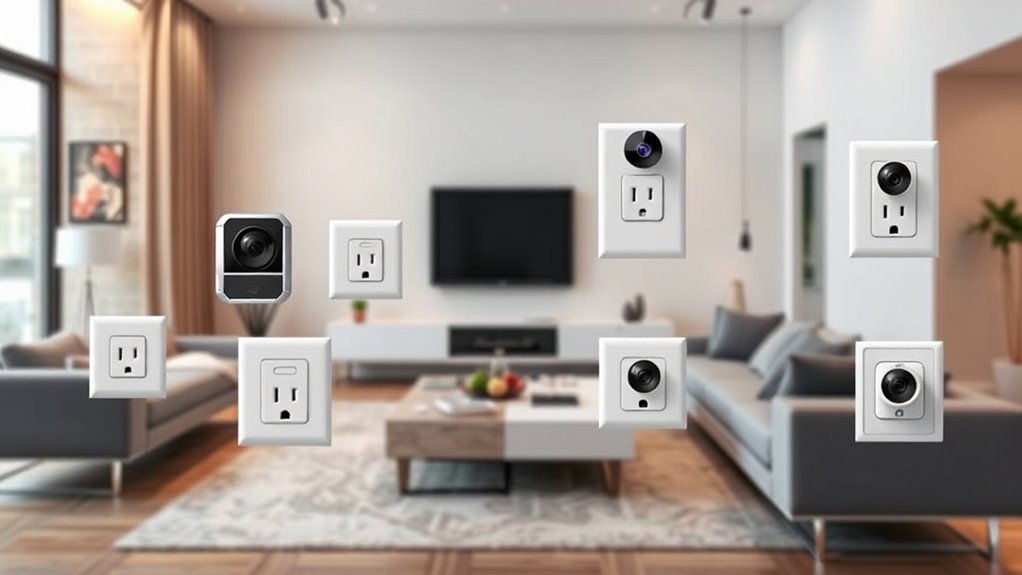 selecting wall outlet cameras