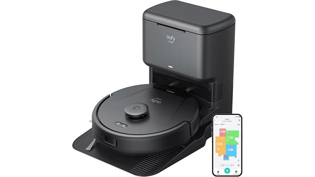 self emptying robotic vacuum cleaner