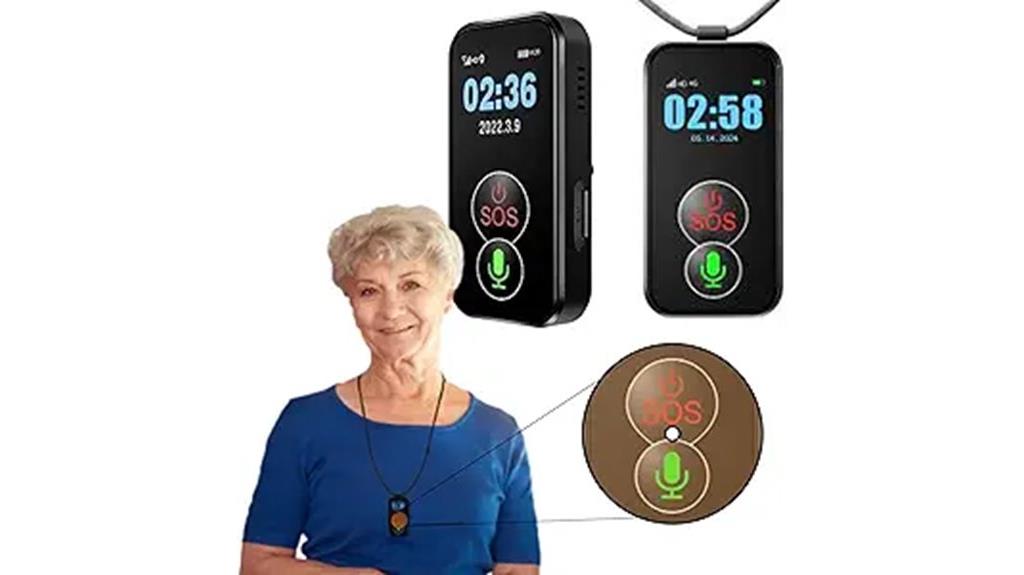 senior fall detection device