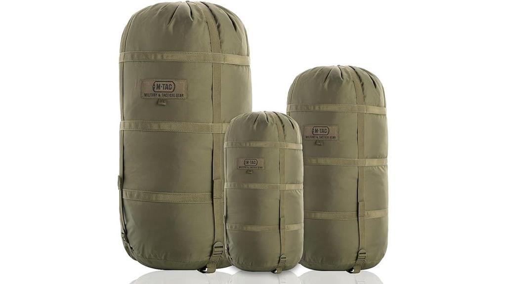 sleeping bag compression sack