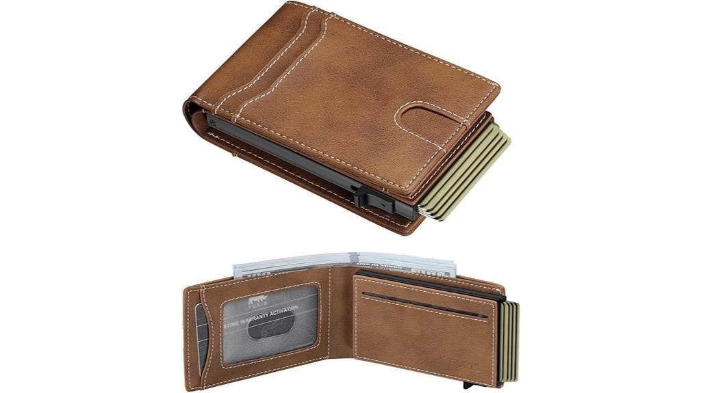 slim rfid card wallet