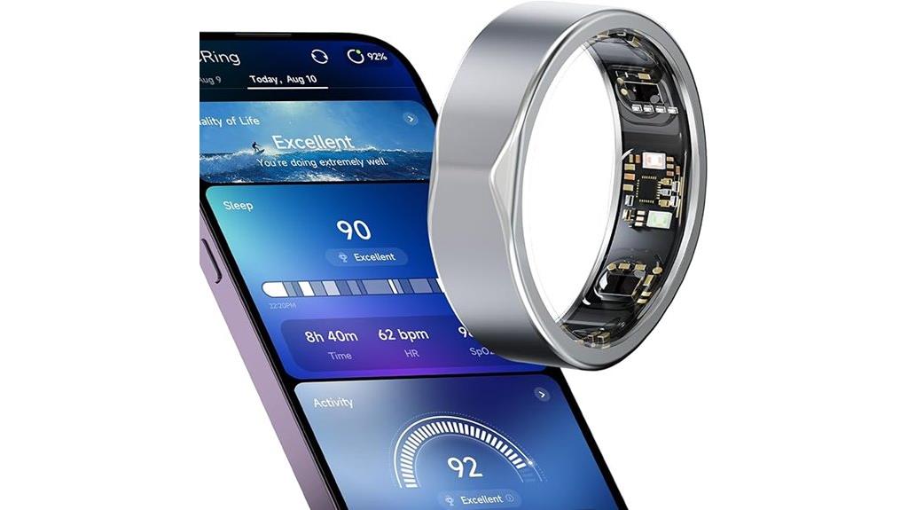 smart fitness tracking ring