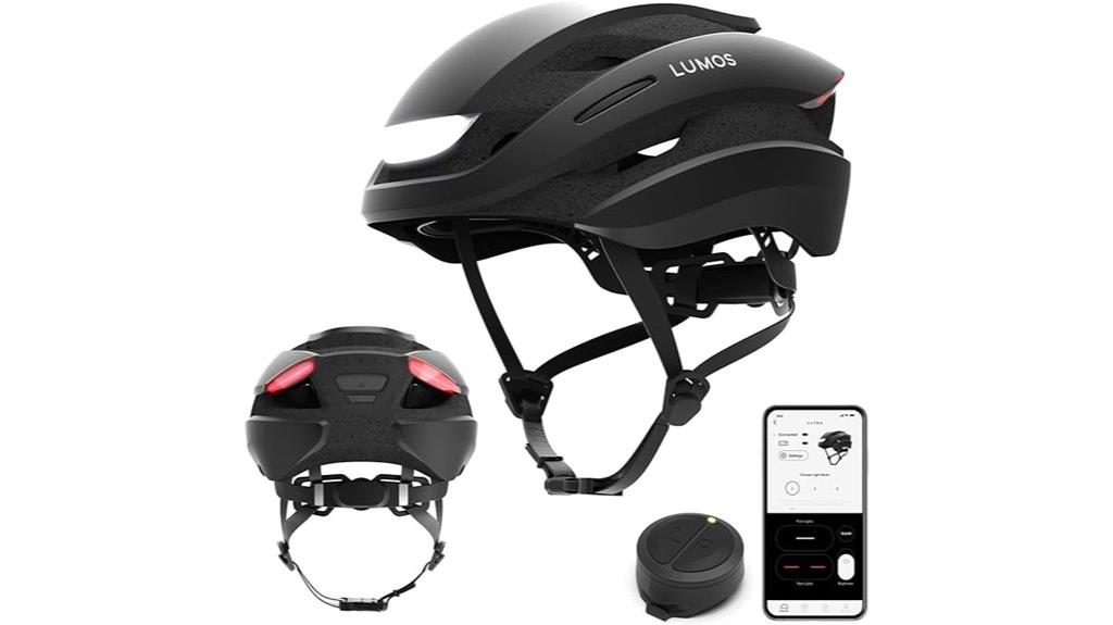 smart helmet with lights