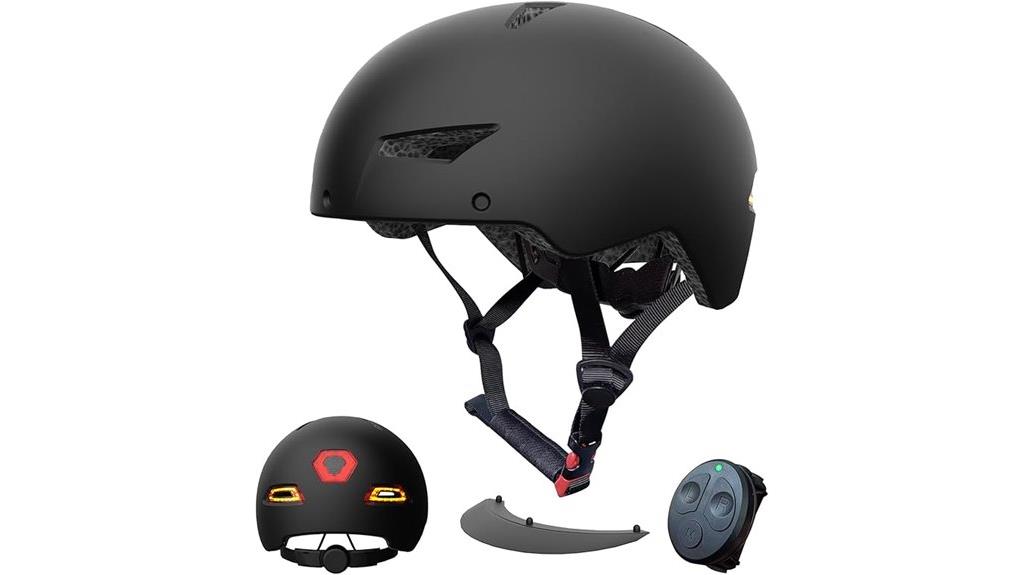 smart helmet with signals