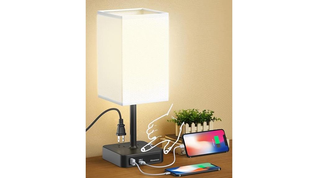 smart lamp with charging