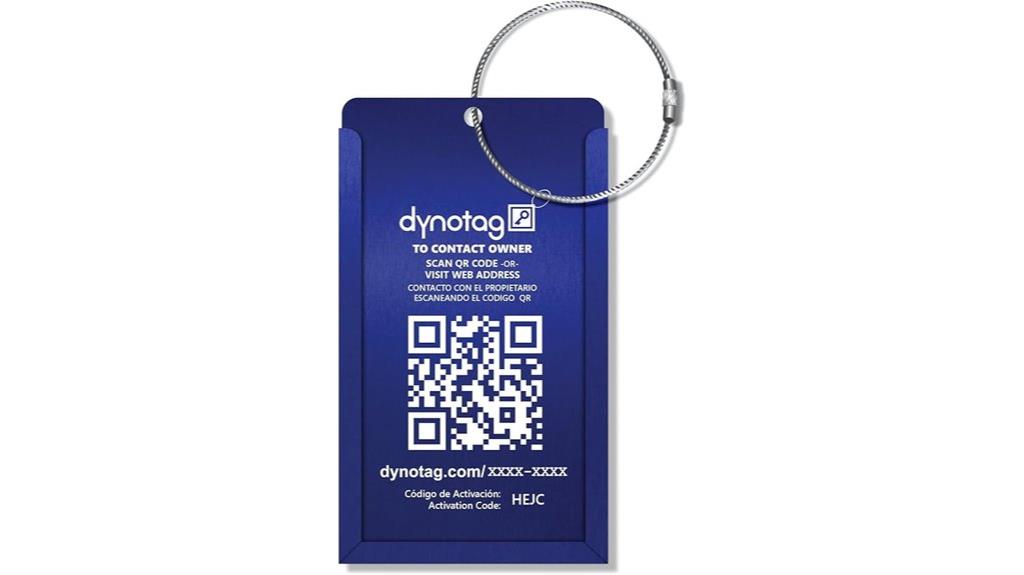 smart luggage identification tag