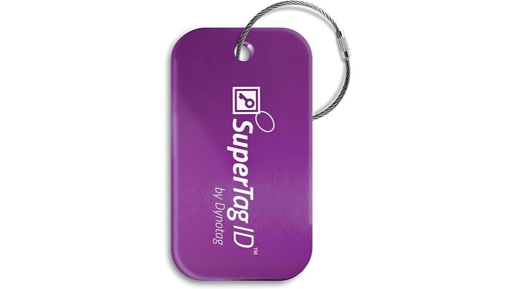smart luggage tag id
