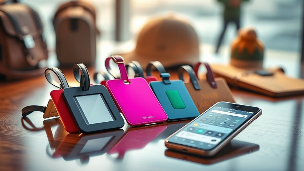 smart luggage tags for travel