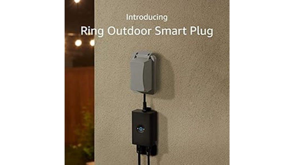 smart outdoor plug device