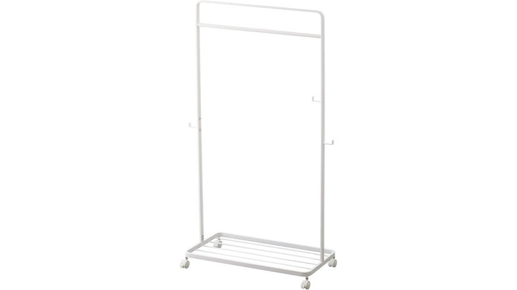 smart rolling clothes rack