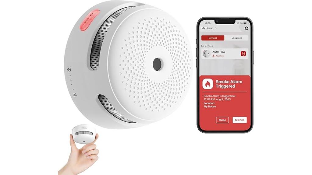 smart smoke detector alarm
