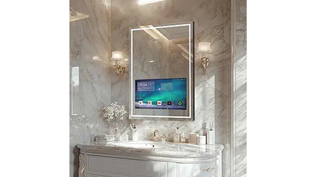 smart tv vanity mirror