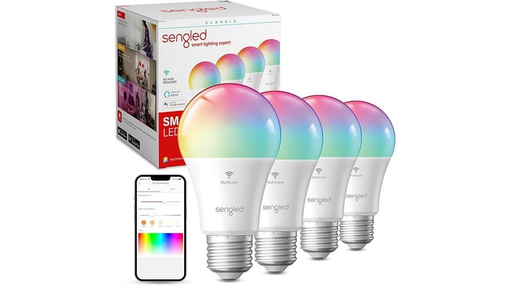 smart wifi color bulbs