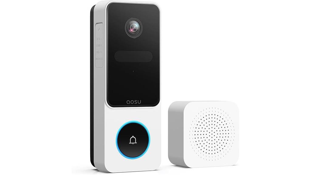 smart wireless doorbell camera