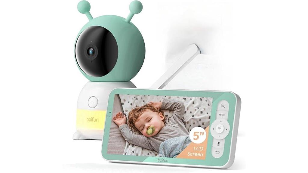 smartphone enabled baby monitor