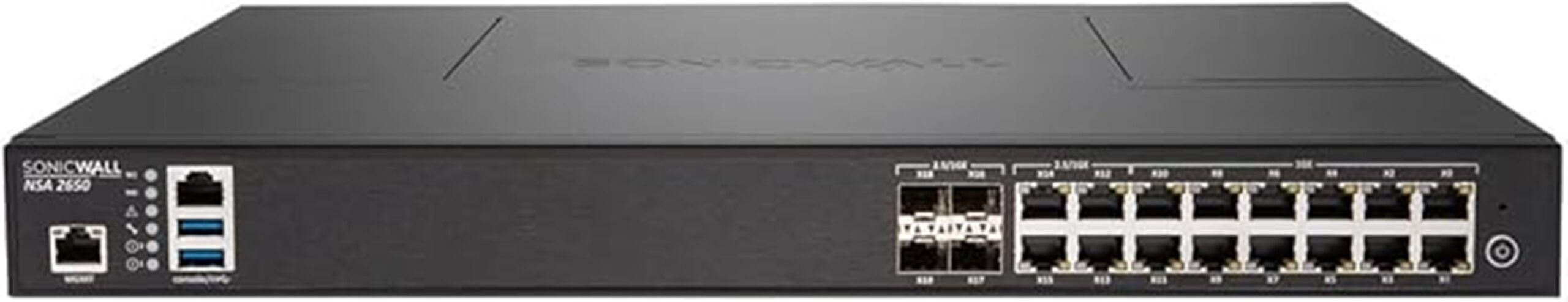sonicwall nsa 2650 security