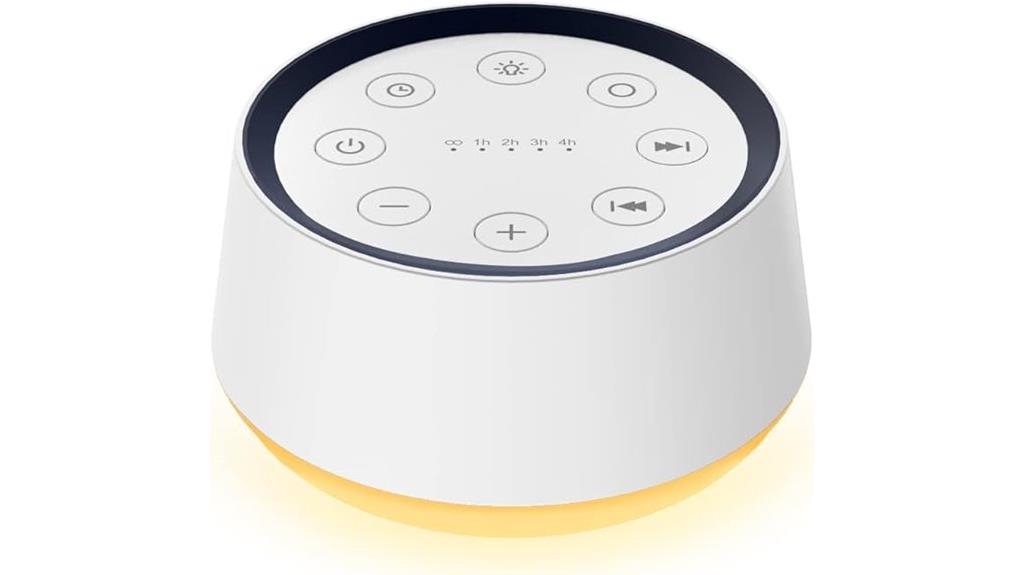 soothing sound machine nightlight