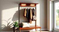 stylish and functional coat racks