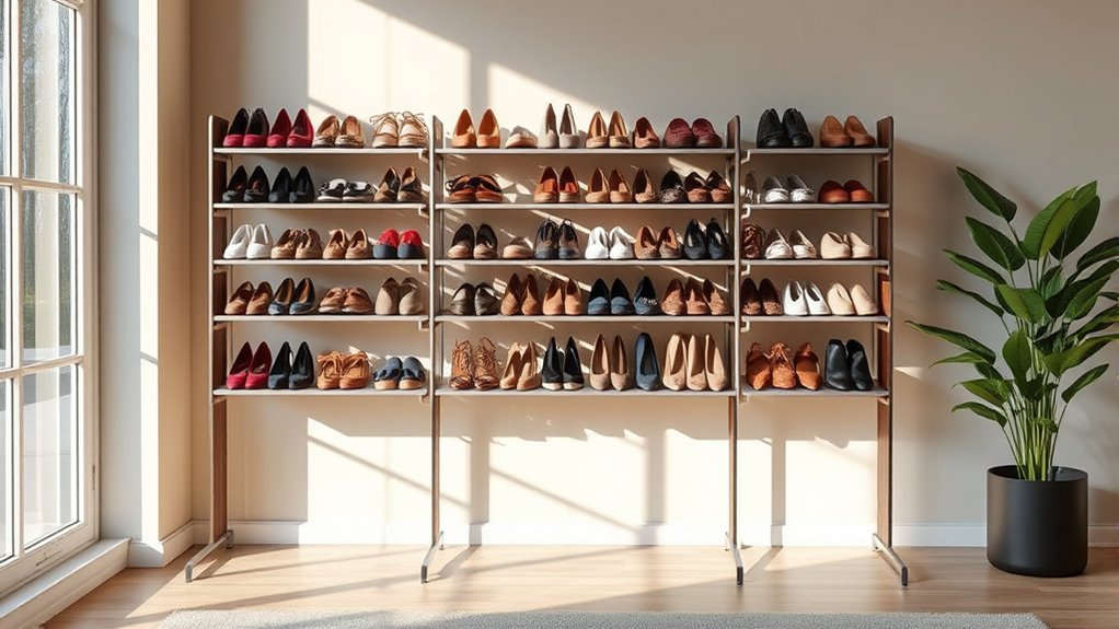 stylish footwear organization solutions