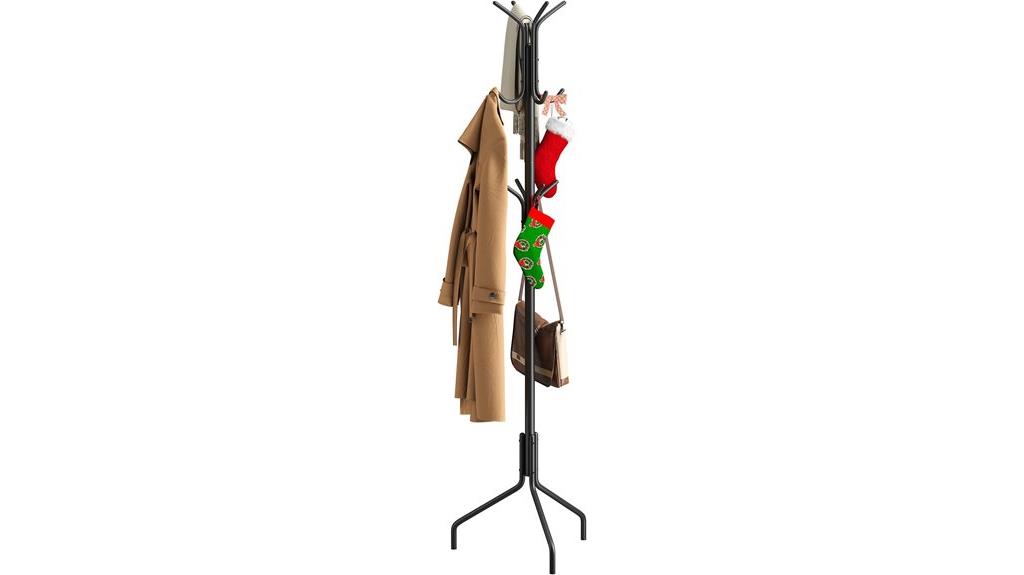 stylish freestanding coat rack