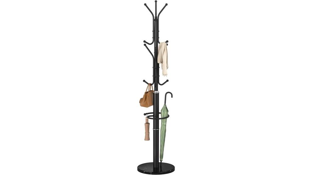 stylish freestanding coat rack