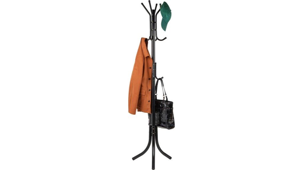 stylish freestanding coat rack