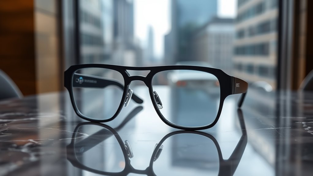 stylish high tech spy glasses