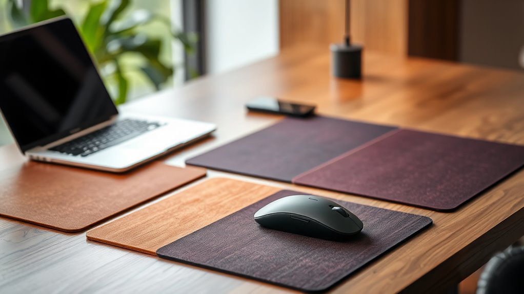 stylish secure privacy mouse pads